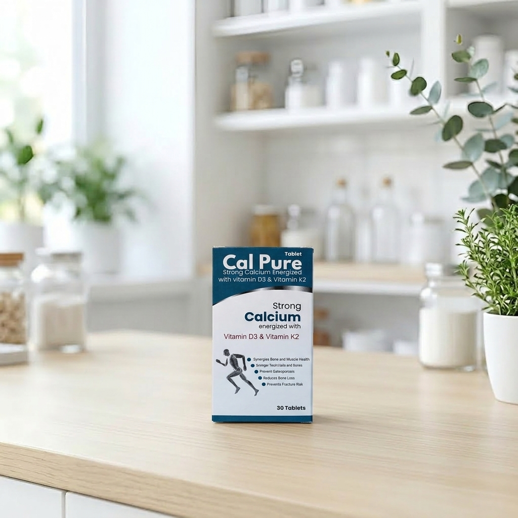 Cal Pure Calcium Orotate + Vitamin D3 Tablets